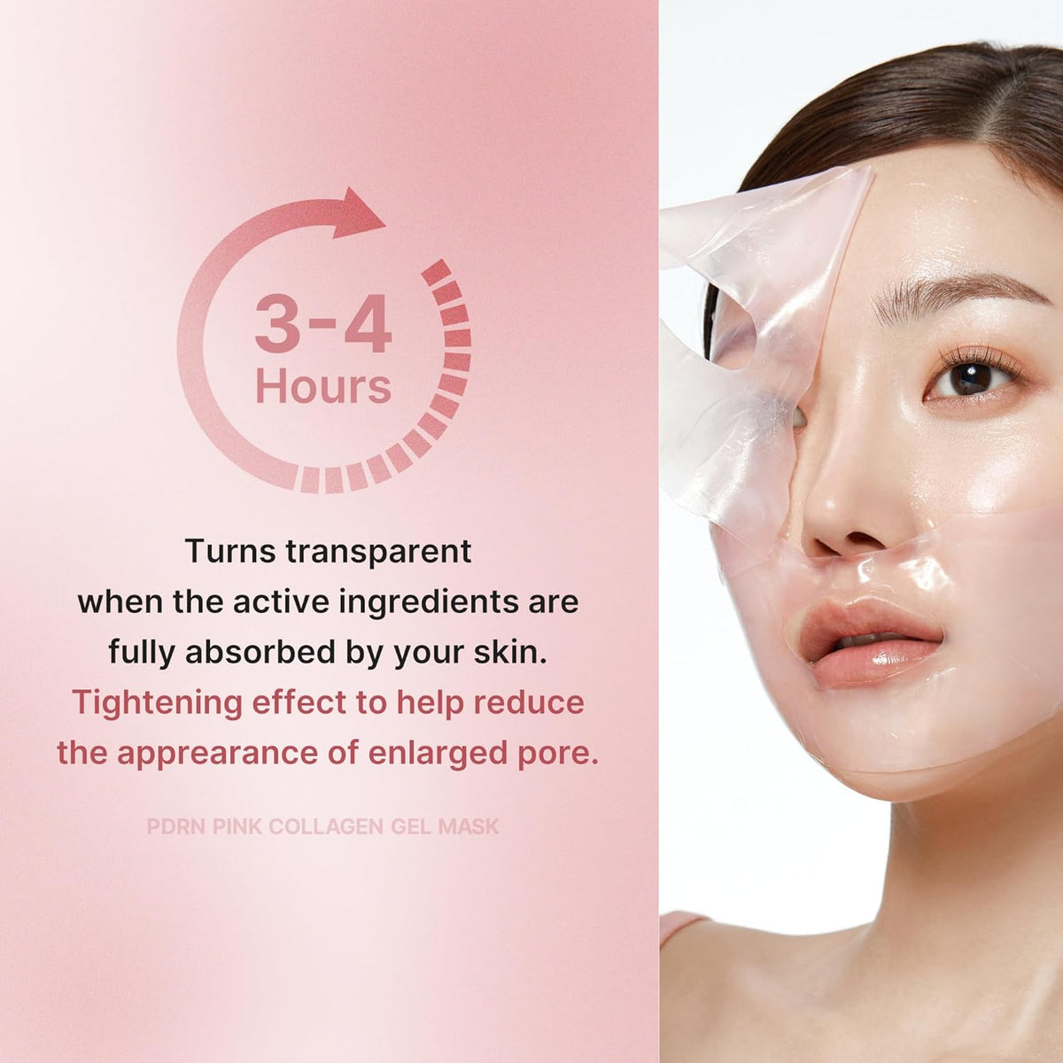medicube Salmon DNA PDRN pink collagen jelly gel mask | overnight face mask for glass glow skin- elasticity, hydrating, firming and moisturizing | korean skincare, 28g, 1ea