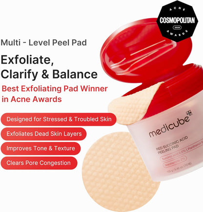 Clarity & Confidence Exfoliating Toner Pads