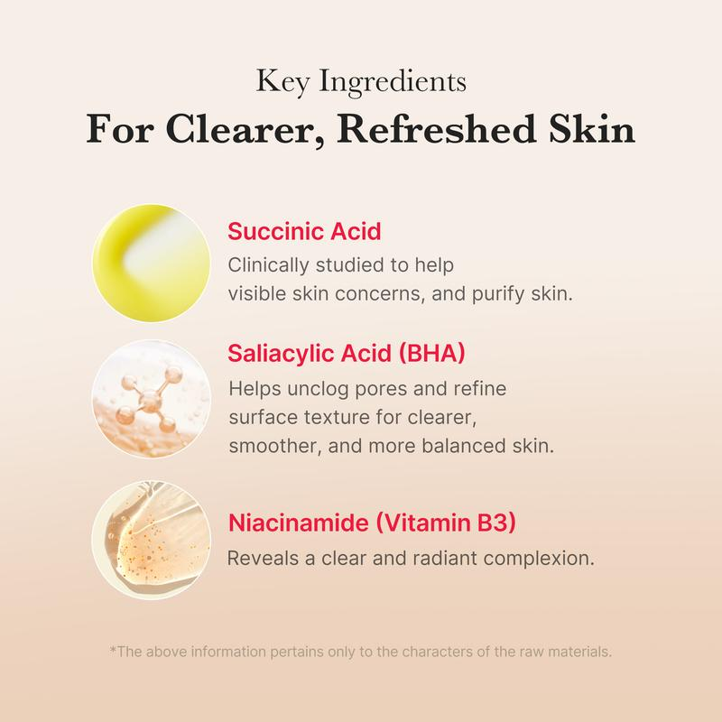 [Medicube] Red Succinic Acid Panthenol Pads | Niacinamide + Salicylic Acid Skincare