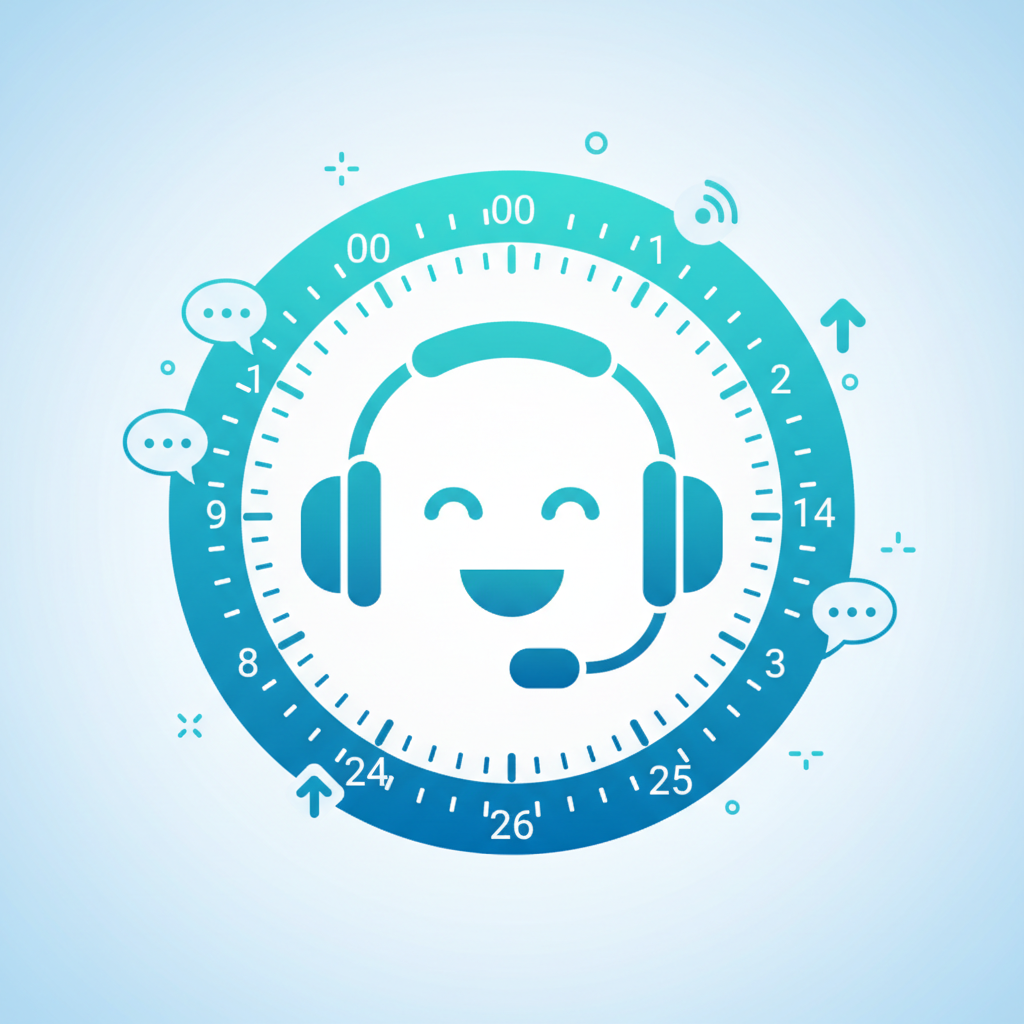 Create an image for 24/7 support