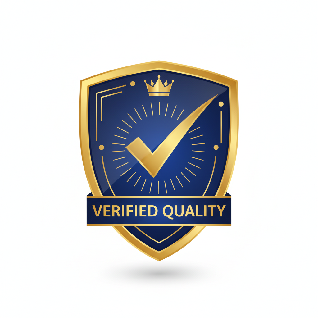 Create an image for verified quality only